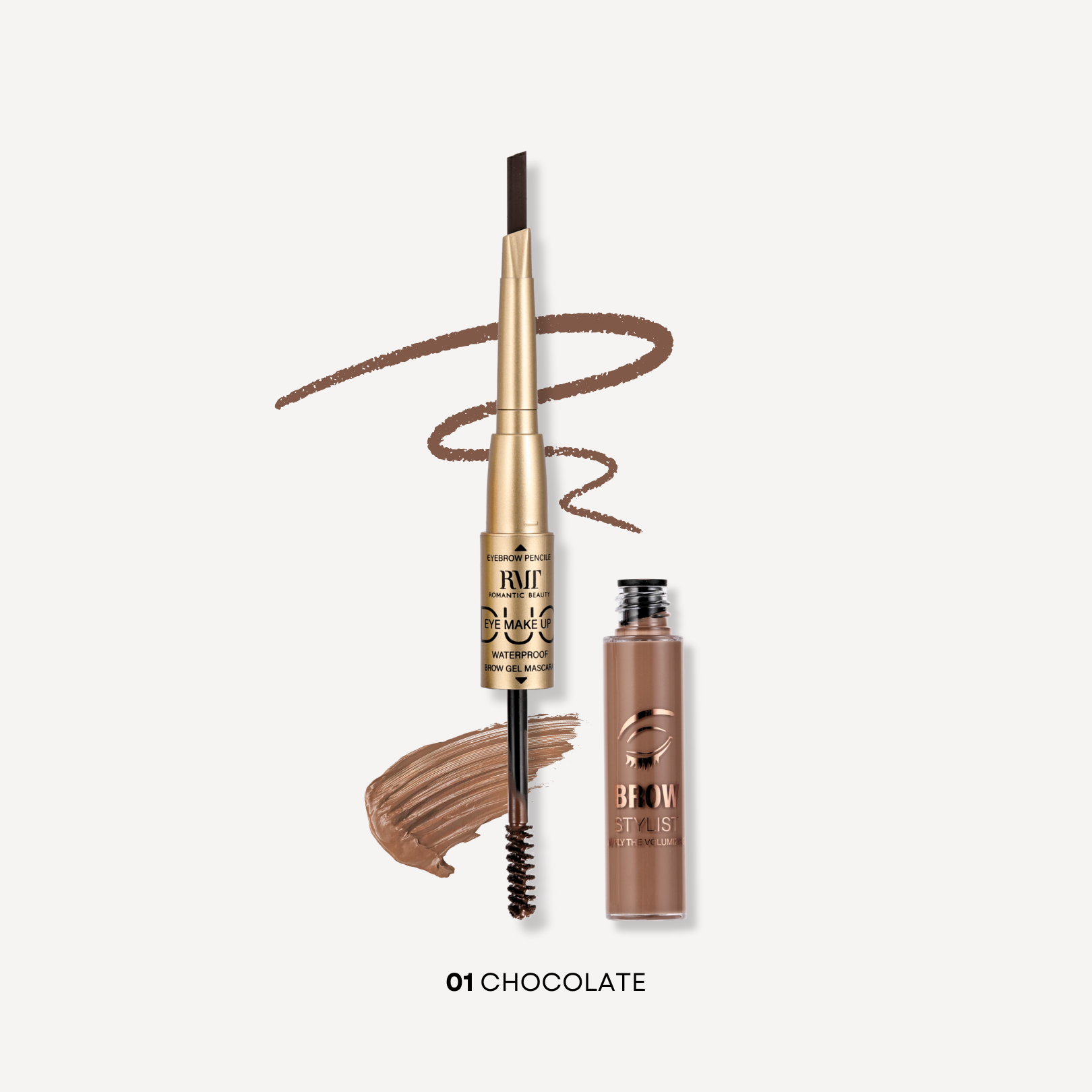 Brow Stylist Duo - Brow Pencil + Brow Mascara